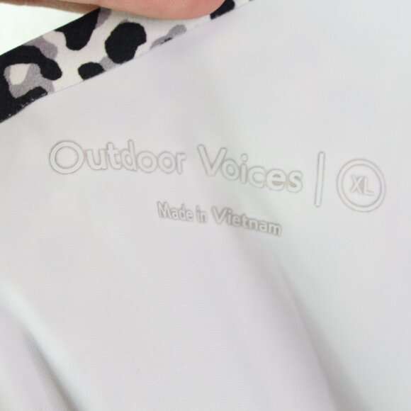 Outdoor‎ Voices Animal Print Racerback Athletic Dress Black Grey Size XL - Picture 5 of 9